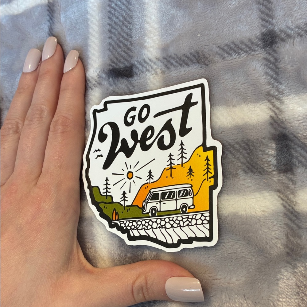 Go West Adventure Magnet